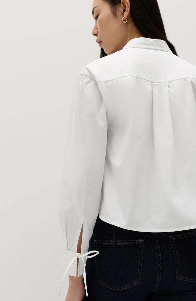 M&S Swing Shirt, Alternate, color, Soft White