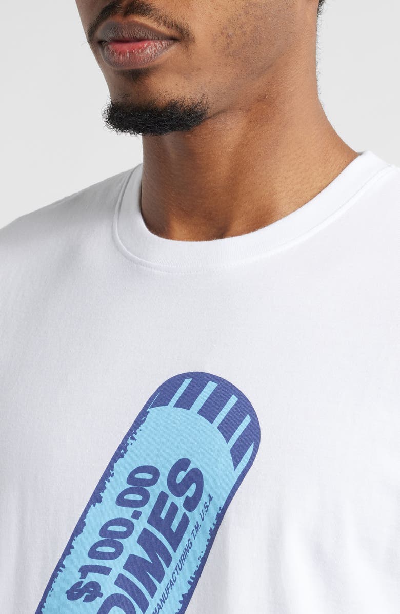 ICECREAM Hundred Dollar Dimes Graphic T-Shirt, Alternate, color, White