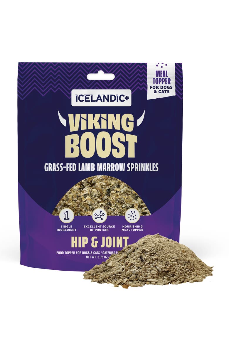 ICELANDIC+ Viking Boost Grass Fed Lamb Marrow Sprinkles Food Topper, Main, color, Multicolored