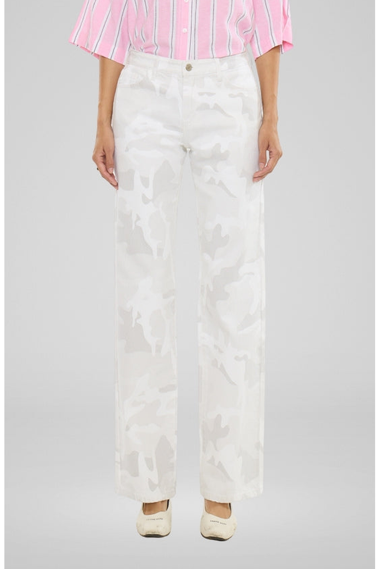 Solar Low Slung Baggy Jeans, Main, color, White Camo