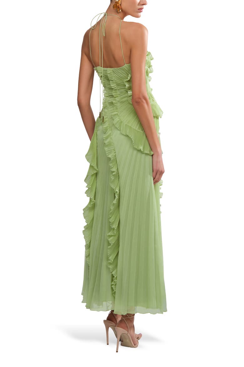 Lorelie halter gown, Alternate, color, Stem
