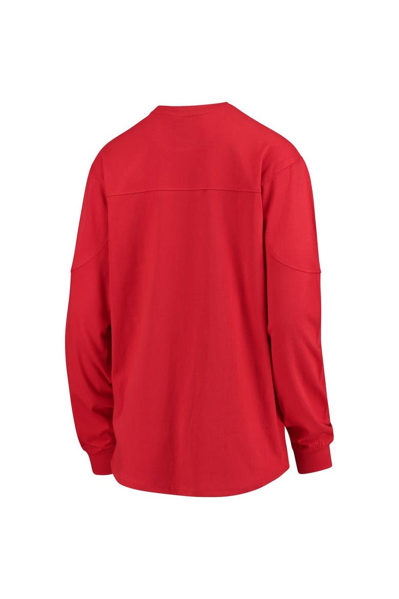 Women's Red Maryland Terrapins Edith Long Sleeve T-Shirt, Alternate, color, Red