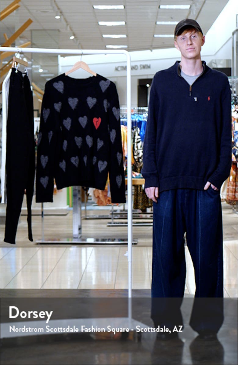 Amore Heart Crewneck Sweater, sales video thumbnail