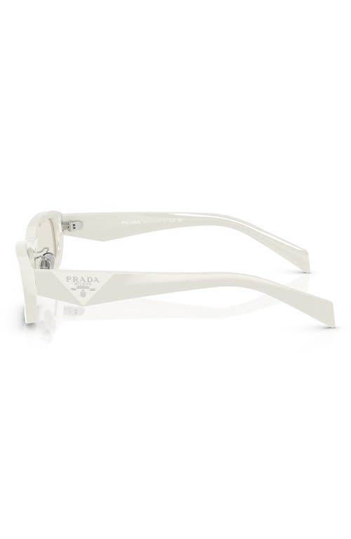 Prada 55mm Rectangular Sunglasses In Dust