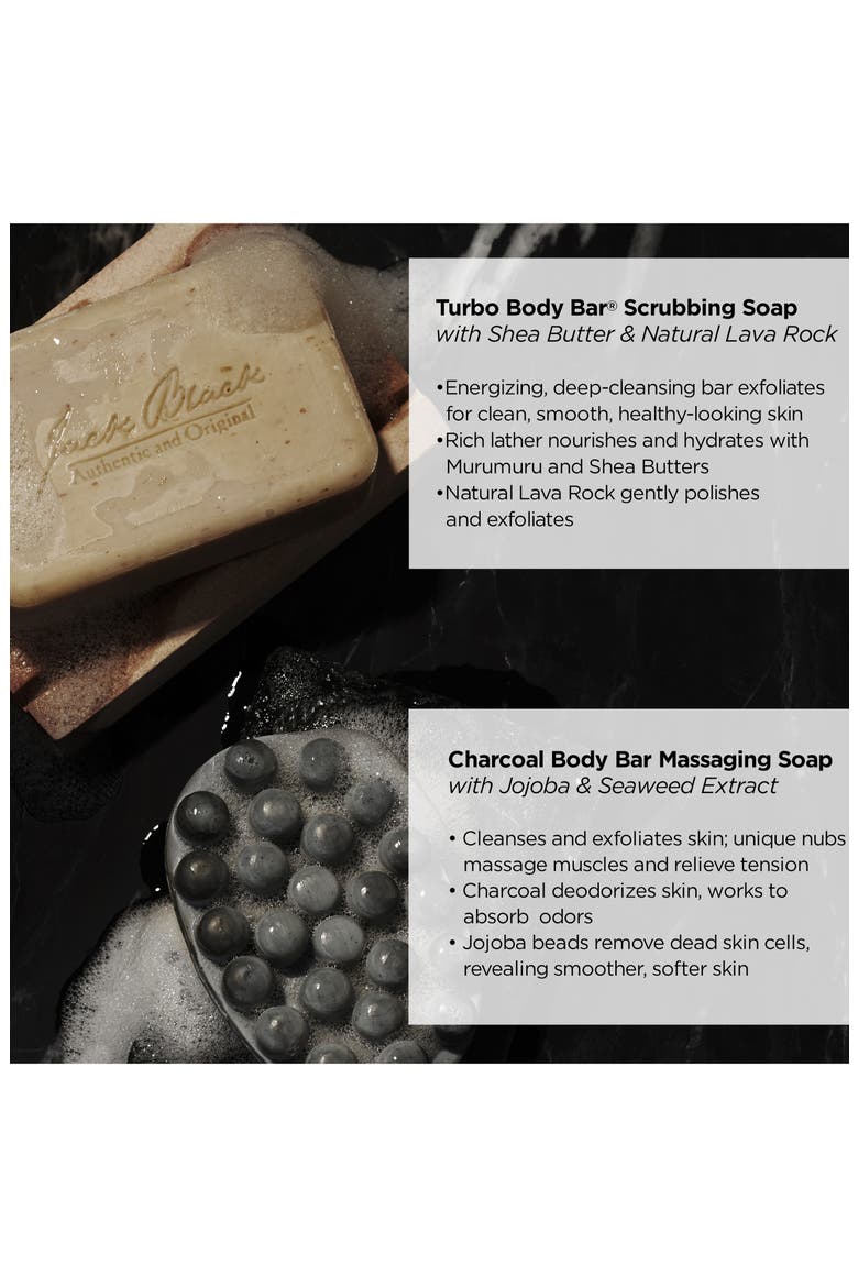 Turbo Body Scrubbing Soap Bar 3-Pack, Alternate, color, NO COLOR