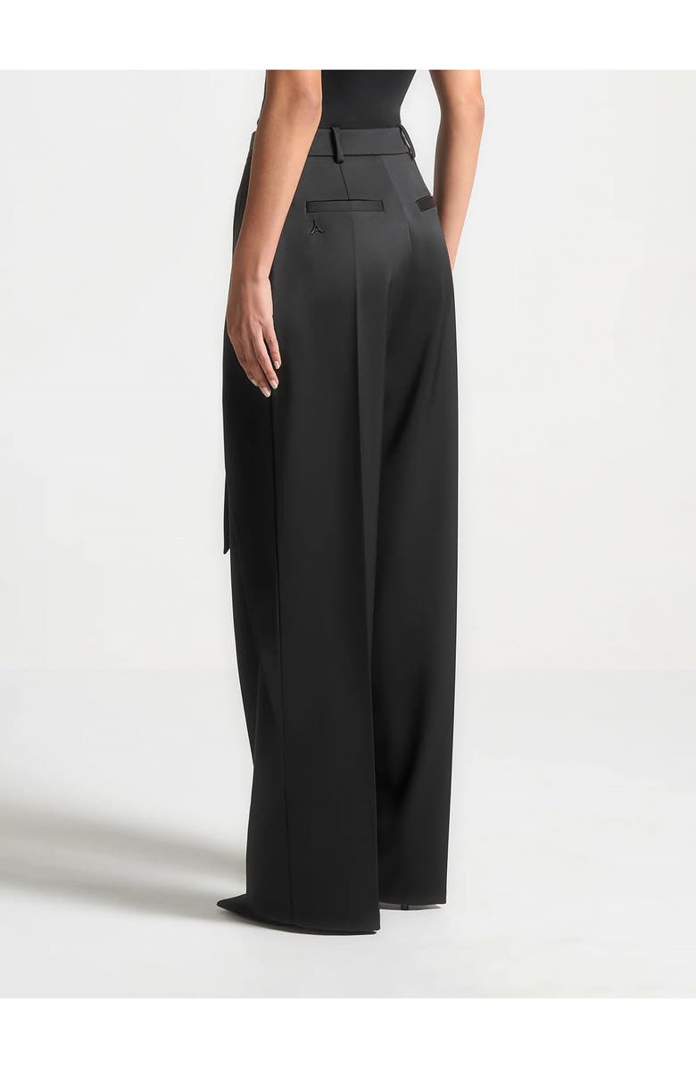 Manière De Voir Foldover Trousers with D-Ring Belt, Alternate, color, 