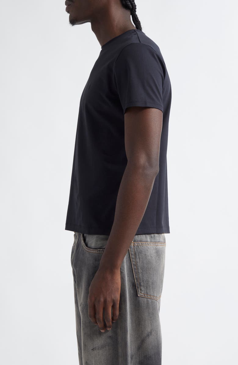 Acne Studios Eram U Face Patch T-Shirt, Alternate, color, Black