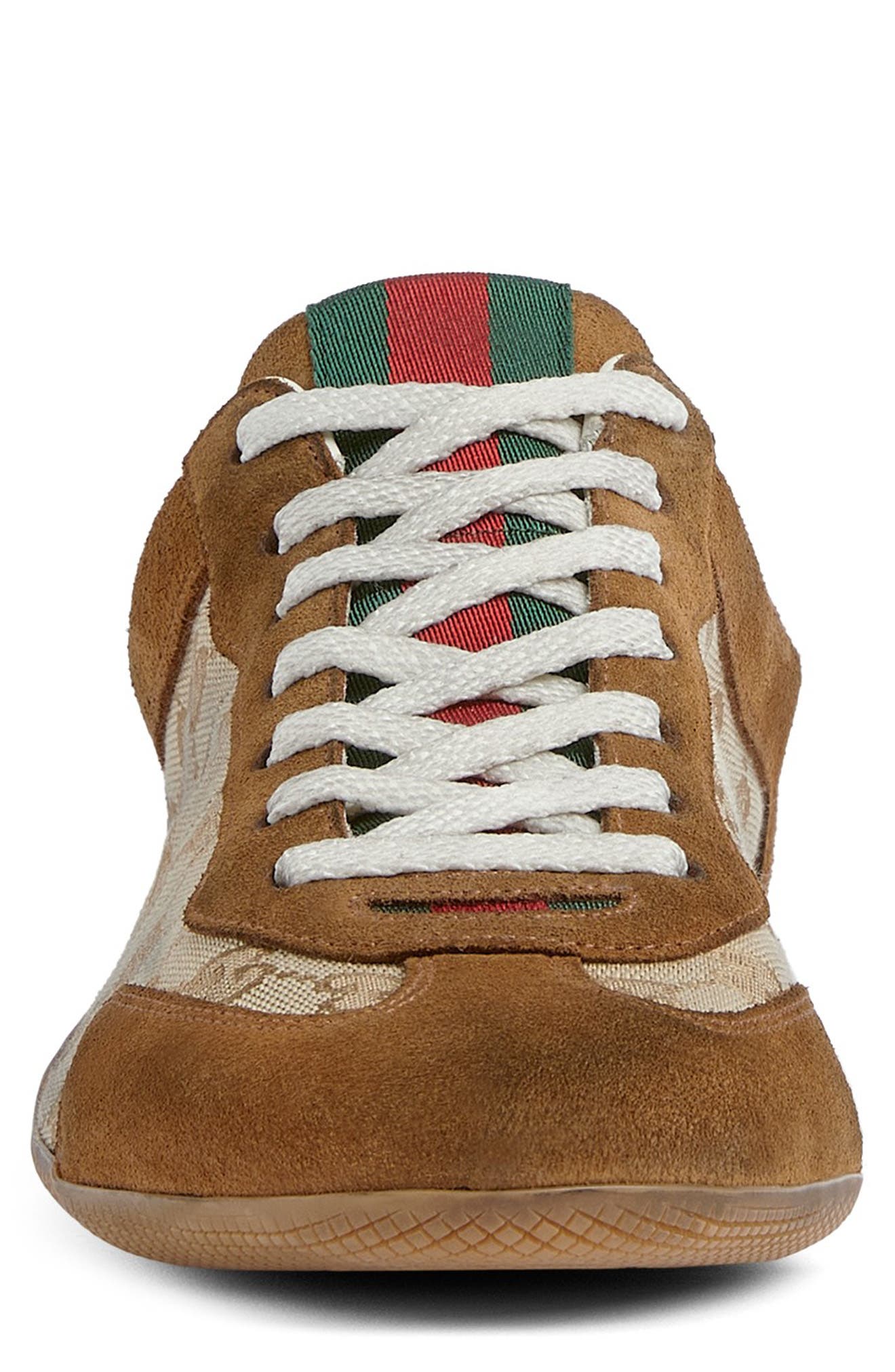 Gucci Elan Sneaker, Alternate, color, Brown