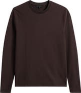 Robert Barakett Sorrell Long Sleeve Cotton Blend T-Shirt