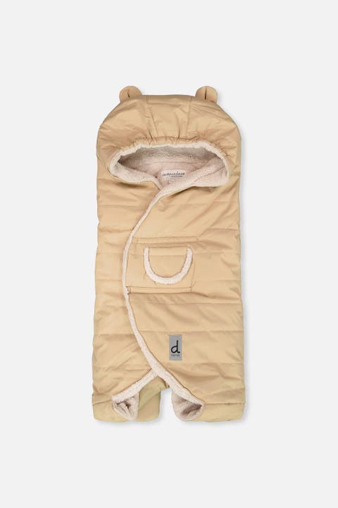 Bear Ear Hood Nido Baby Wrap for Bassinet Car Seats and Strollers