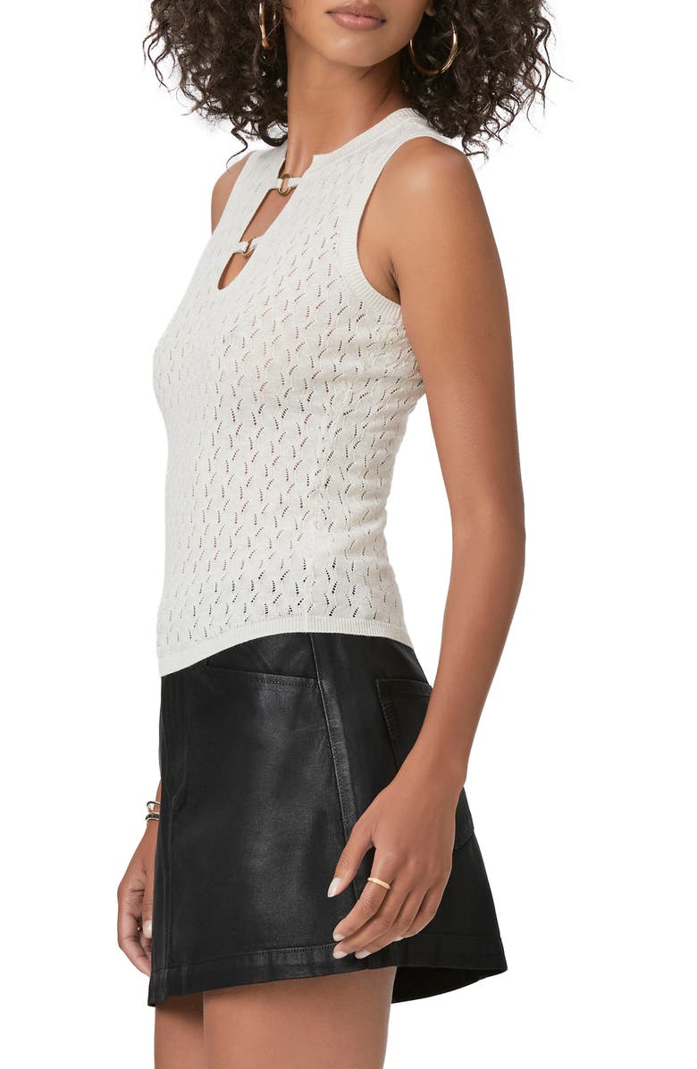 PAIGE Galaxie Sweater Tank, Alternate, color, Ivory Sparkle