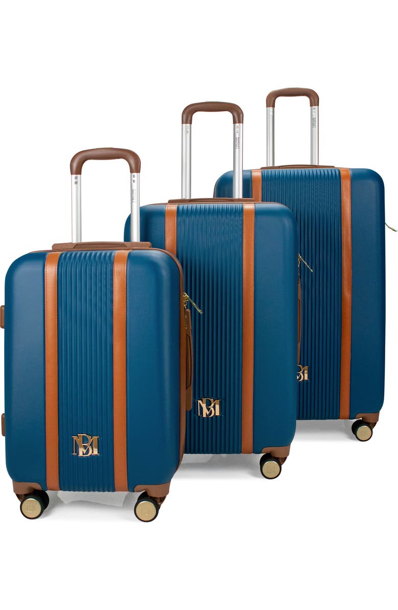 Badgley Mischka Collection Mia Hardshell 3-Piece Luggage Set, Main, color,