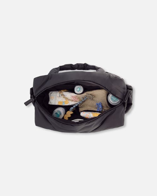Deux Par Deux Diaper Bag In Black