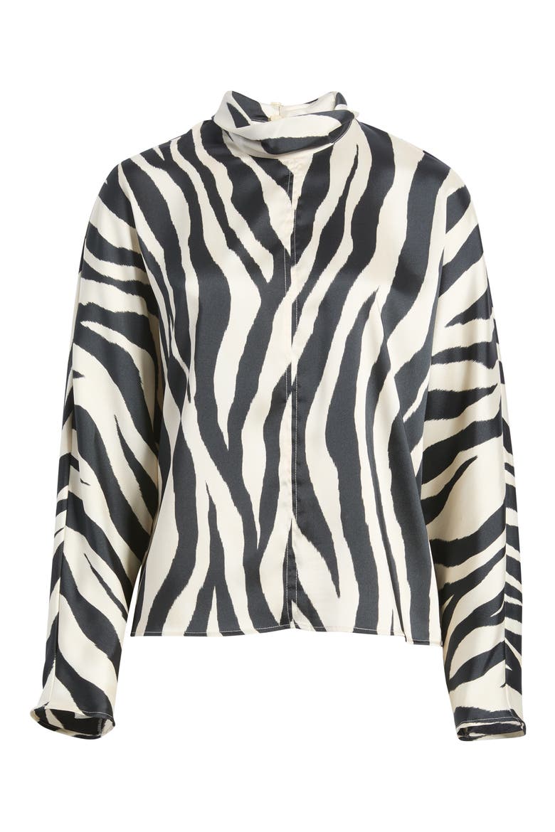 Fresa Mock Neck Top, Main, color, OFF WHITE