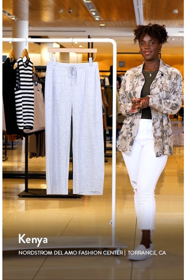 Winslow Crop Wide Leg Sweatpants video
