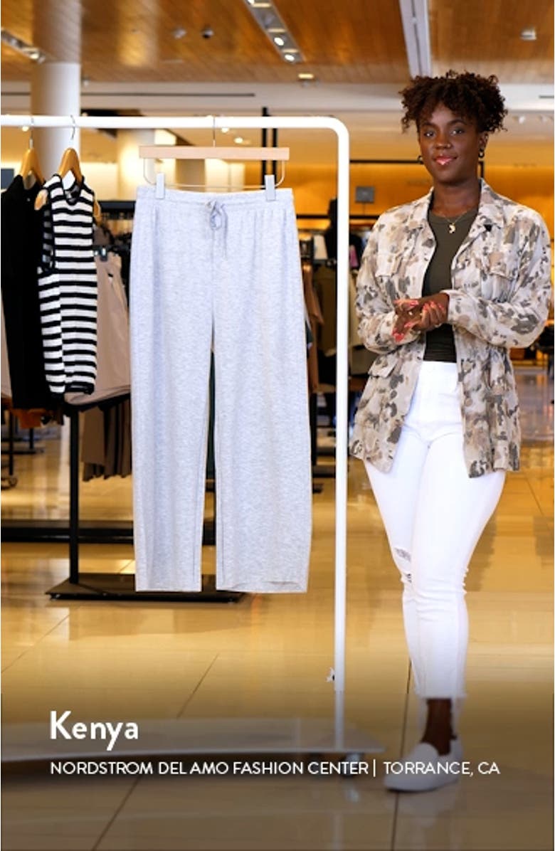 Winslow Crop Wide Leg Sweatpants, sales video thumbnail