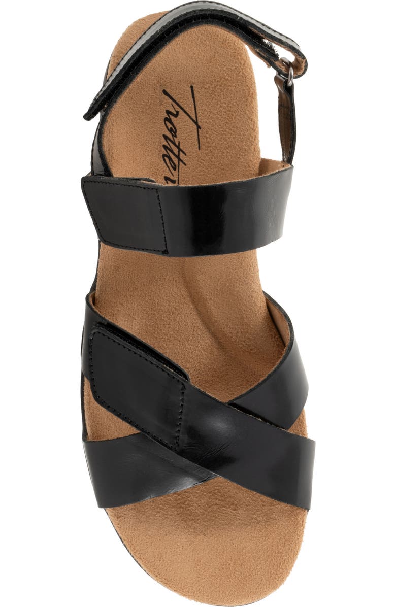 Trotters River Slingback Sandal, Alternate, color, Black