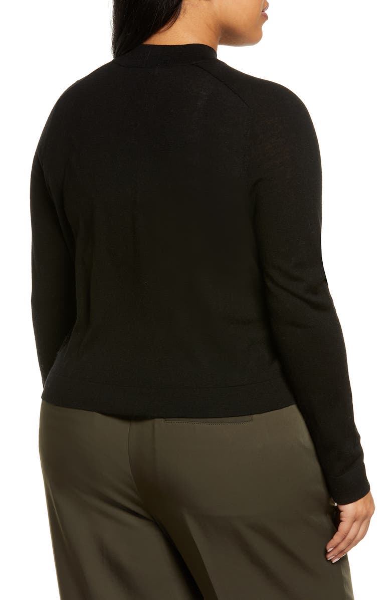 Vince Seamless Mock Neck Wool Blend Sweater, Alternate, color,
