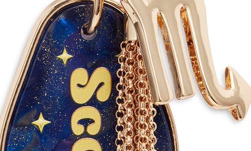 Chelsea28 Horoscope Bag Charm In Gold