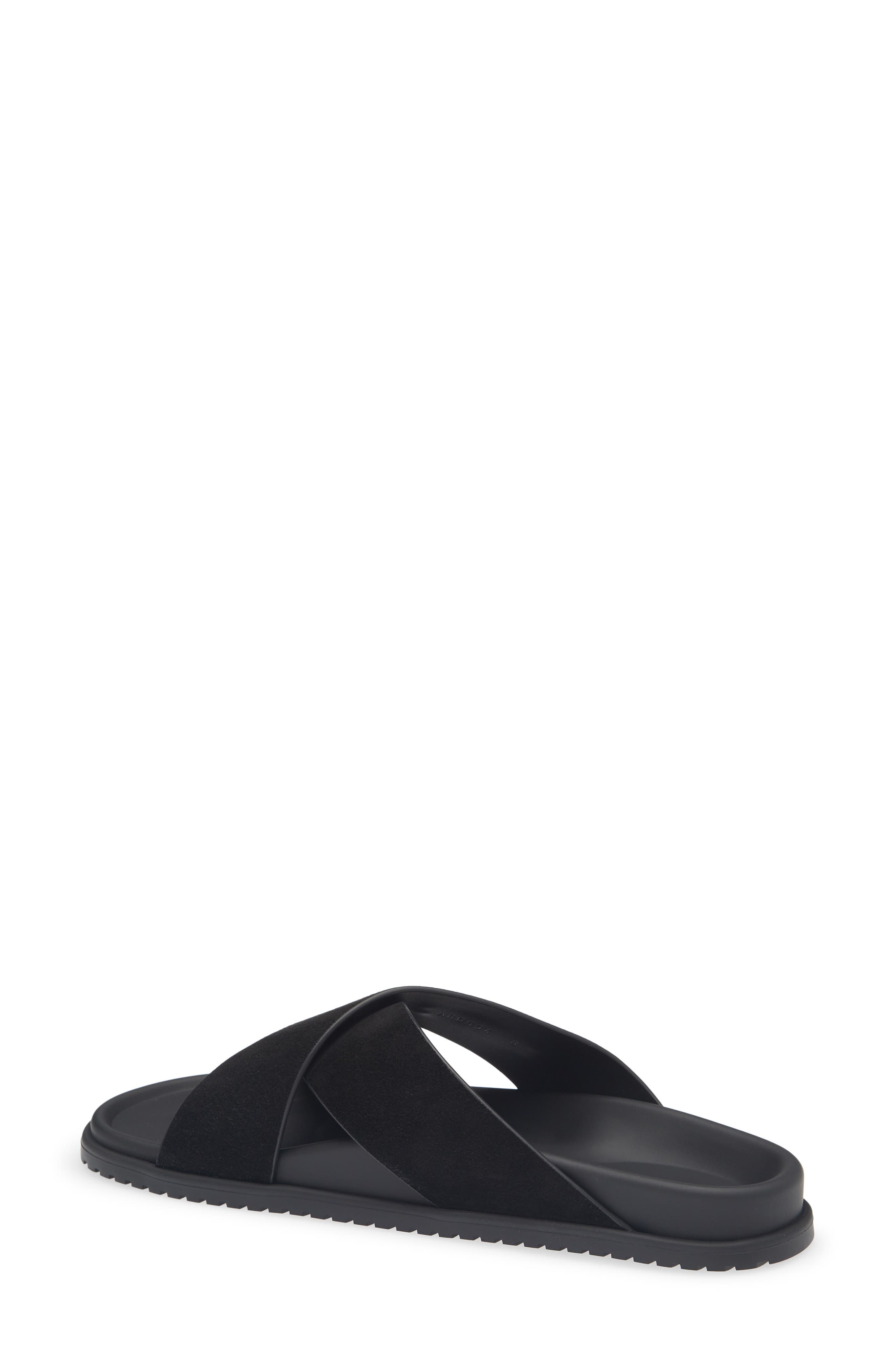 Dolce&Gabbana Slide Sandal, Alternate, color, Nero/ Nero