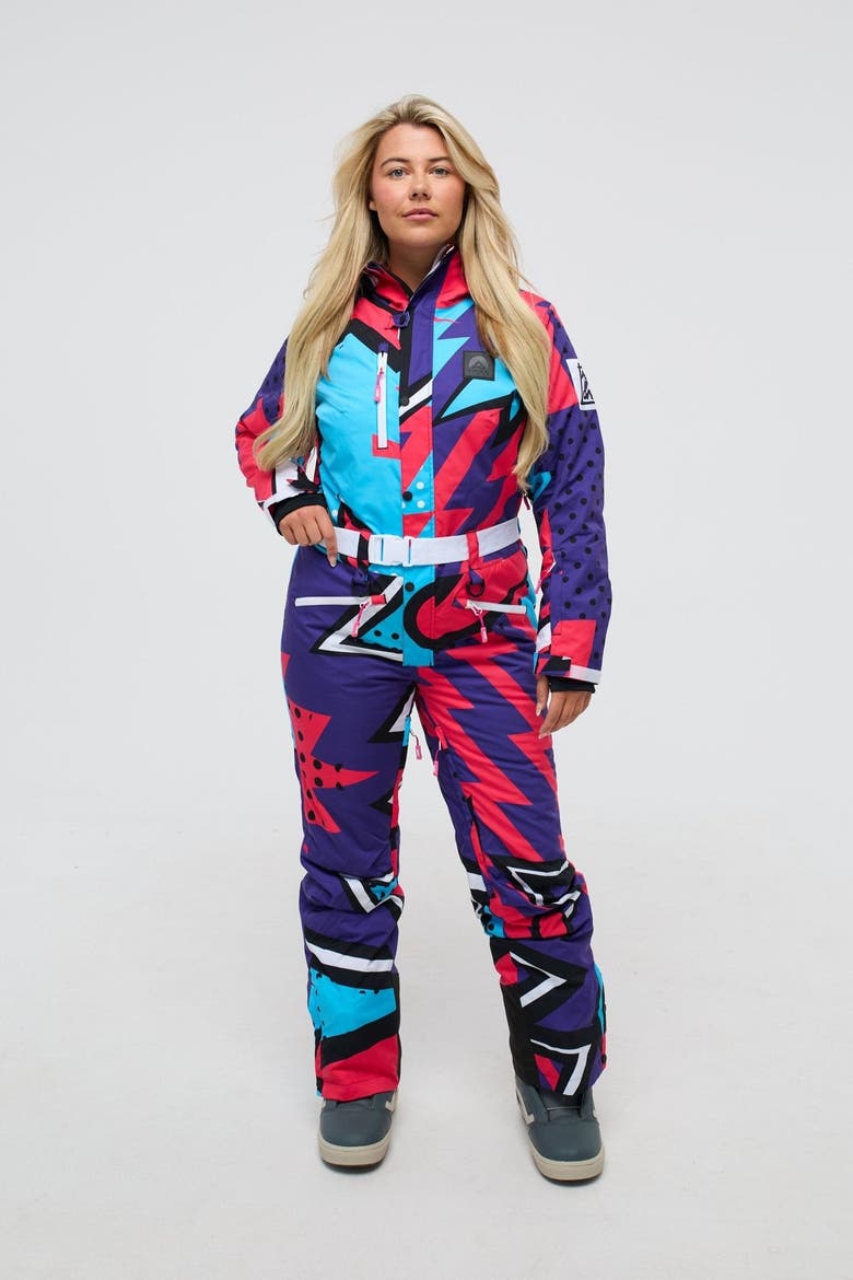 Fresh Prince Shaped Women's Ski Suit, Main, color, multi-colour