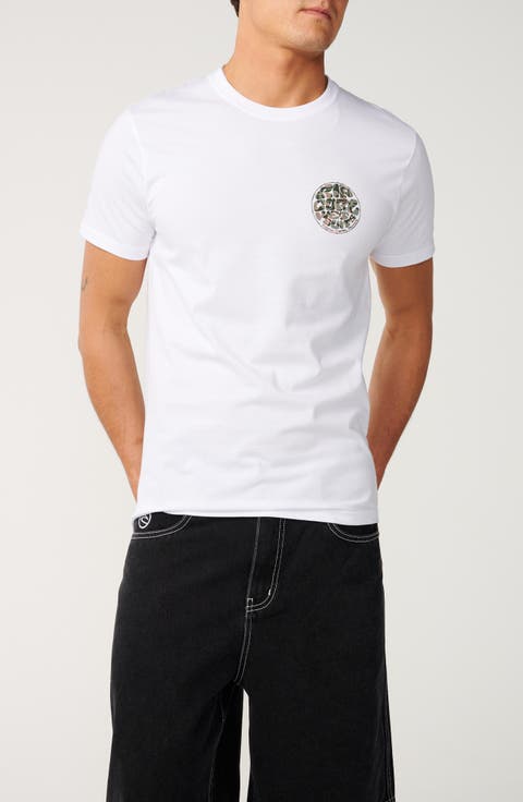 Wettie Passage Logo Cotton Graphic T-Shirt