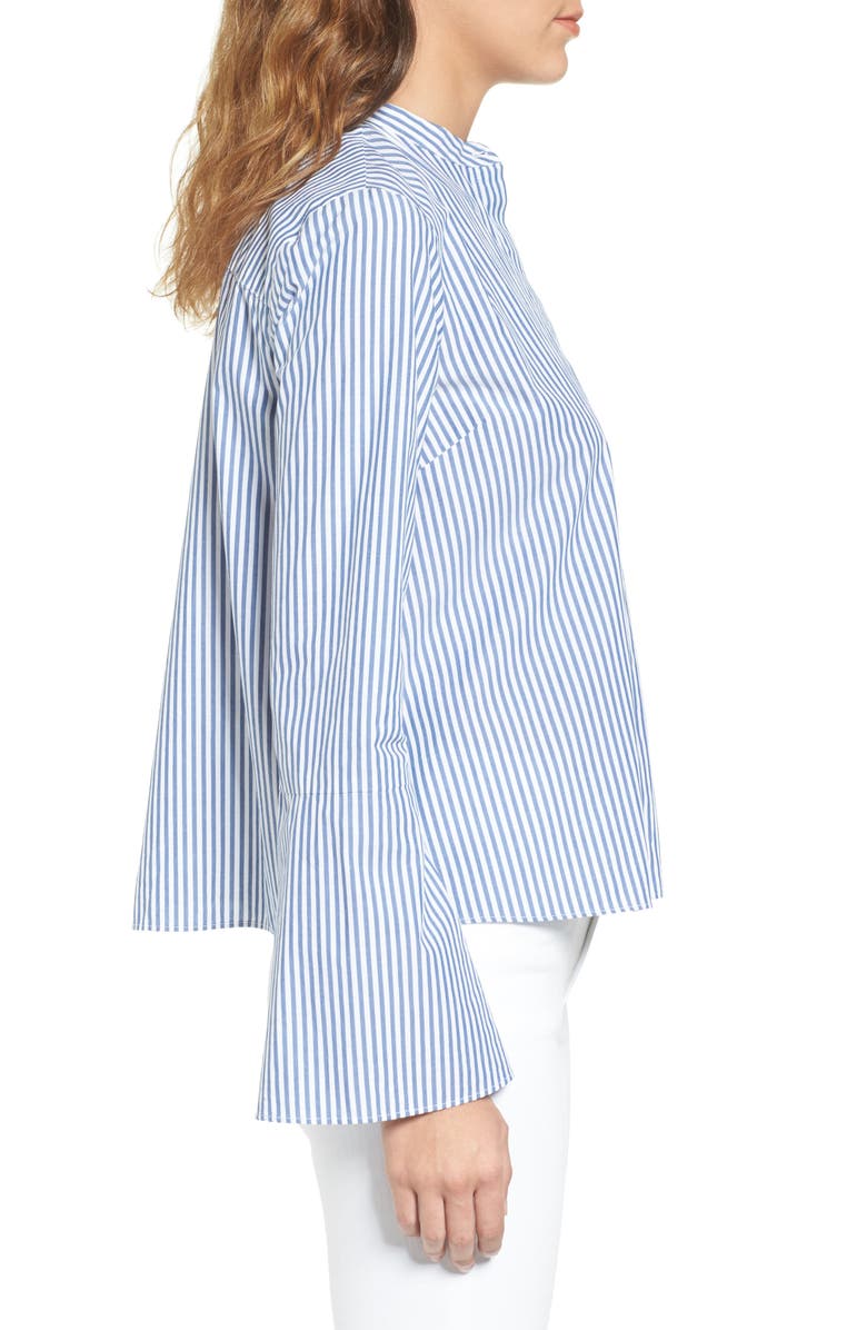 Madewell Bell Sleeve Blouse, Alternate, color, 