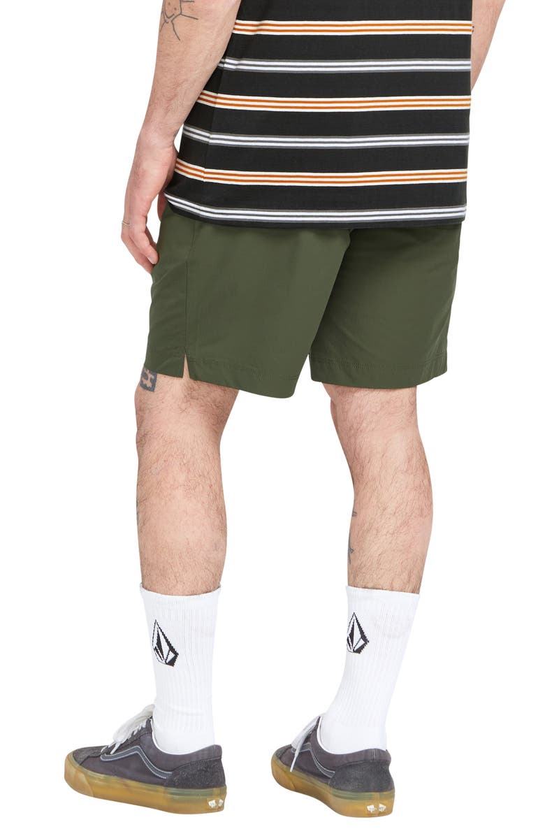 Volcom Hoxstop Drawstring Waist Performance Shorts, Alternate, color, 