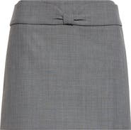 Shushu/Tong Lace Trim Pleated Skirt