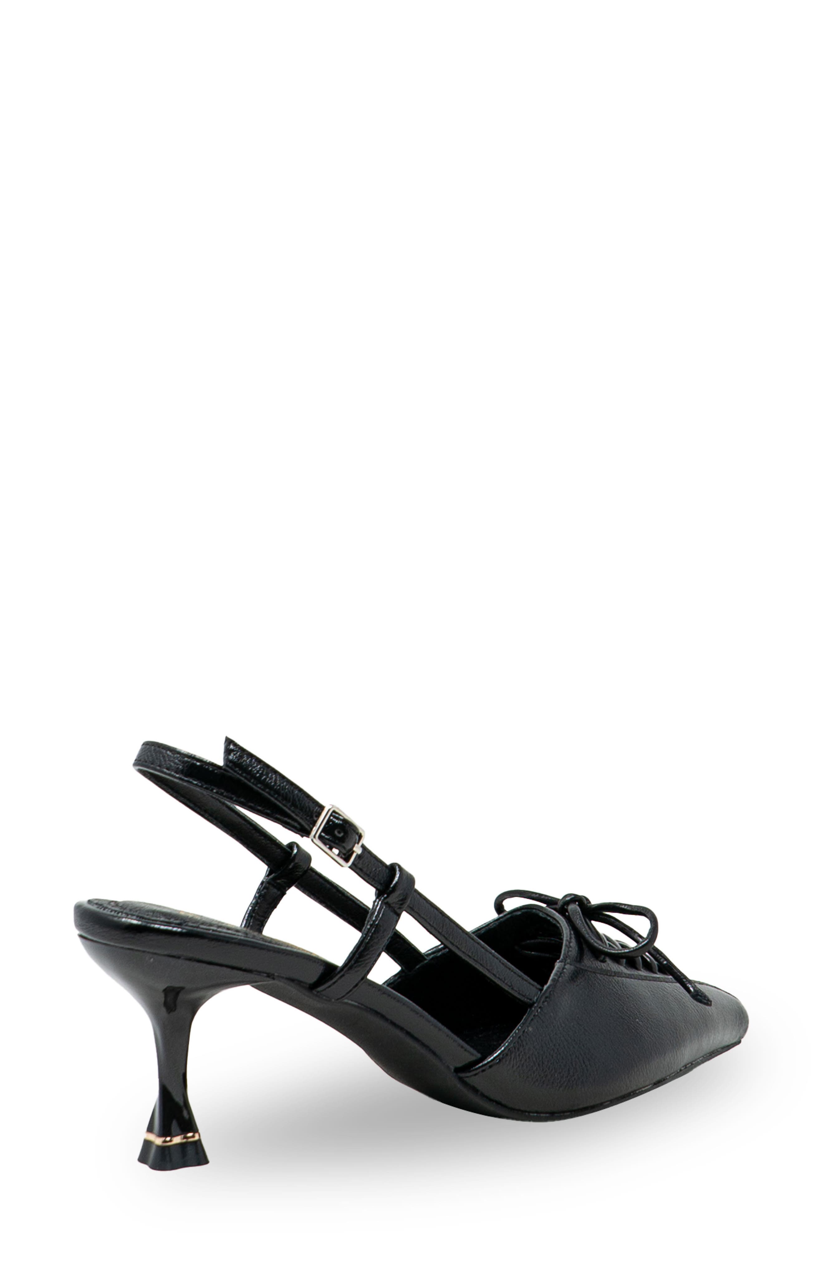 CHASE AND CHLOE Corset Pointed Toe Kitten Heel Pump, Alternate, color, 