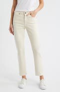 Mavi Jeans New York High Waist Straight Leg Crop Jeans
