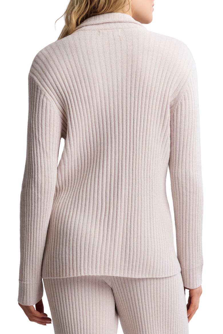 CozyChic® Ultra Lite® Rib Button-Up Shirt, Alternate, color, CHAI
