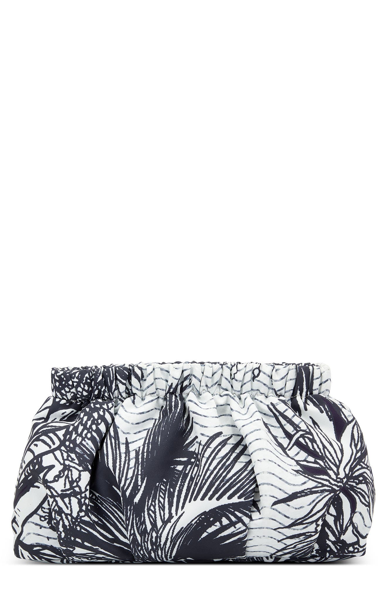 Harlo Nylon Clutch, Alternate, color, NAVY