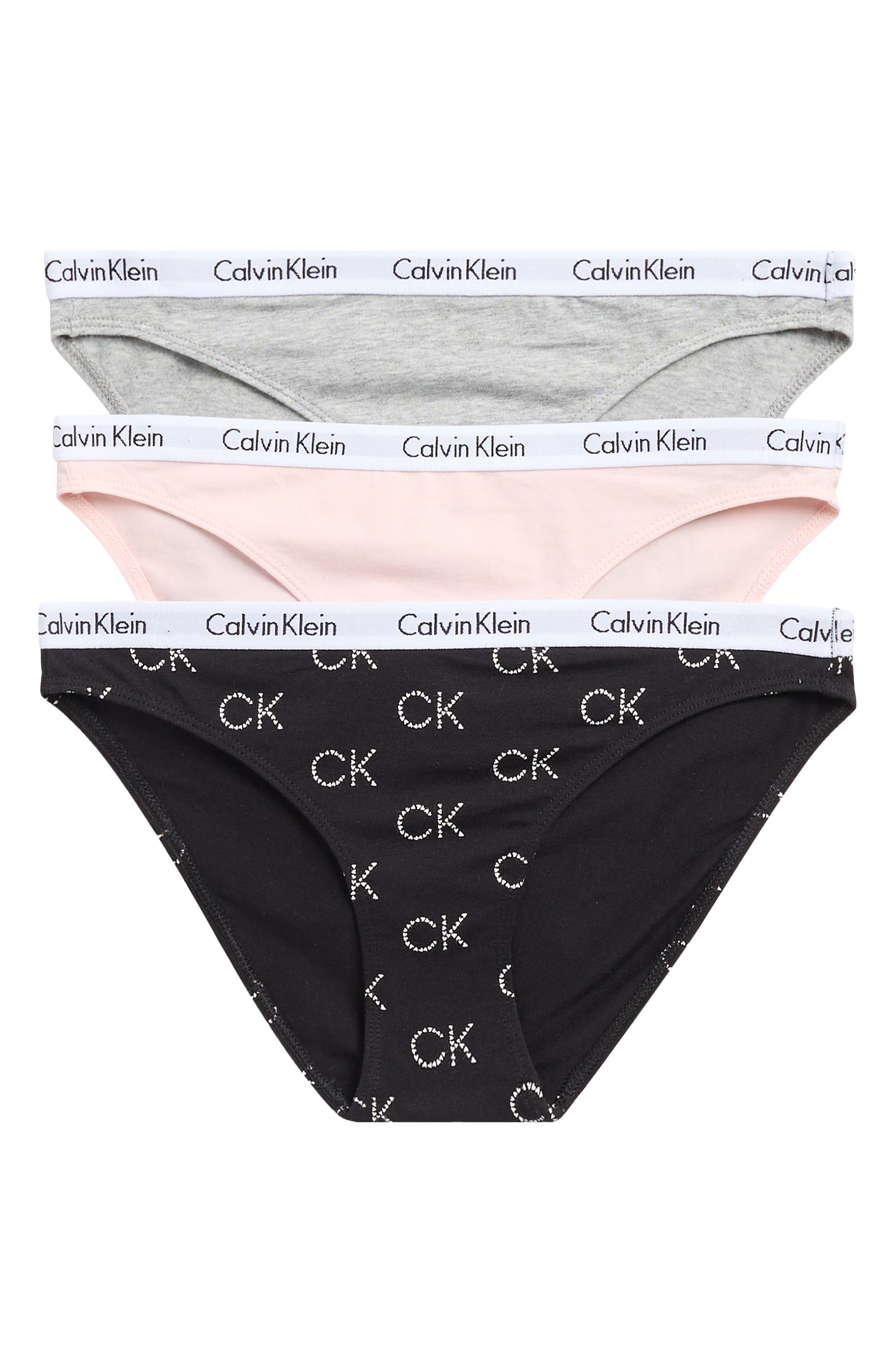 Calvin Klein Pack of 3 Assorted Bikinis