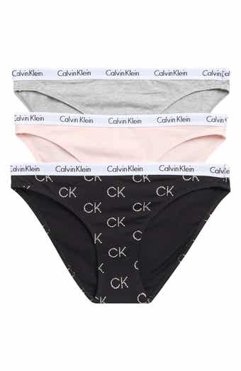 Calvin Klein Pack of 3 Assorted Bikinis