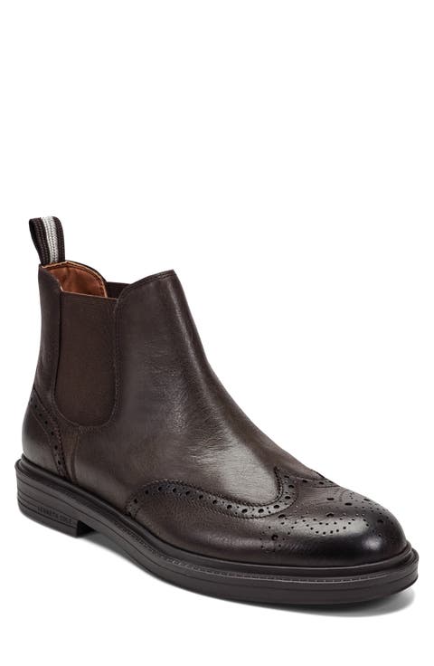 Frank Wingtip Chelsea Boot (Men)