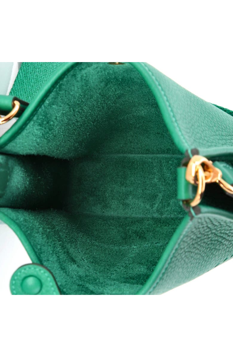 Pre-Owned Hermes Evelyne Bag Gen III Clemence TPM, Alternate, color, Vert Vertigo
