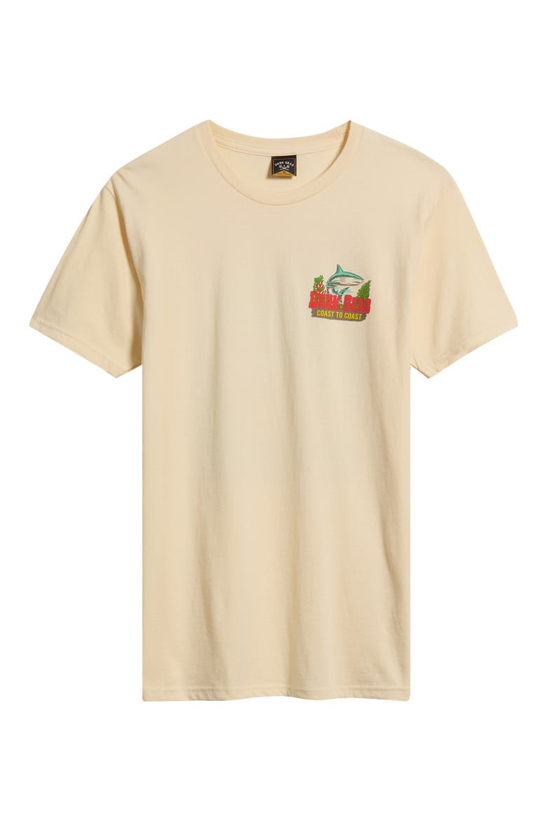 Water Graphic T-Shirt, Alternate, color, CREAM