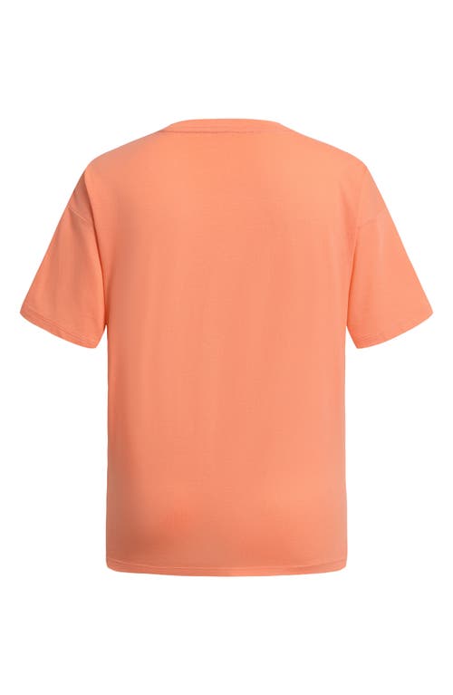 Billabong Kids' Sunshine Oversize Cotton Graphic T-shirt In Orange
