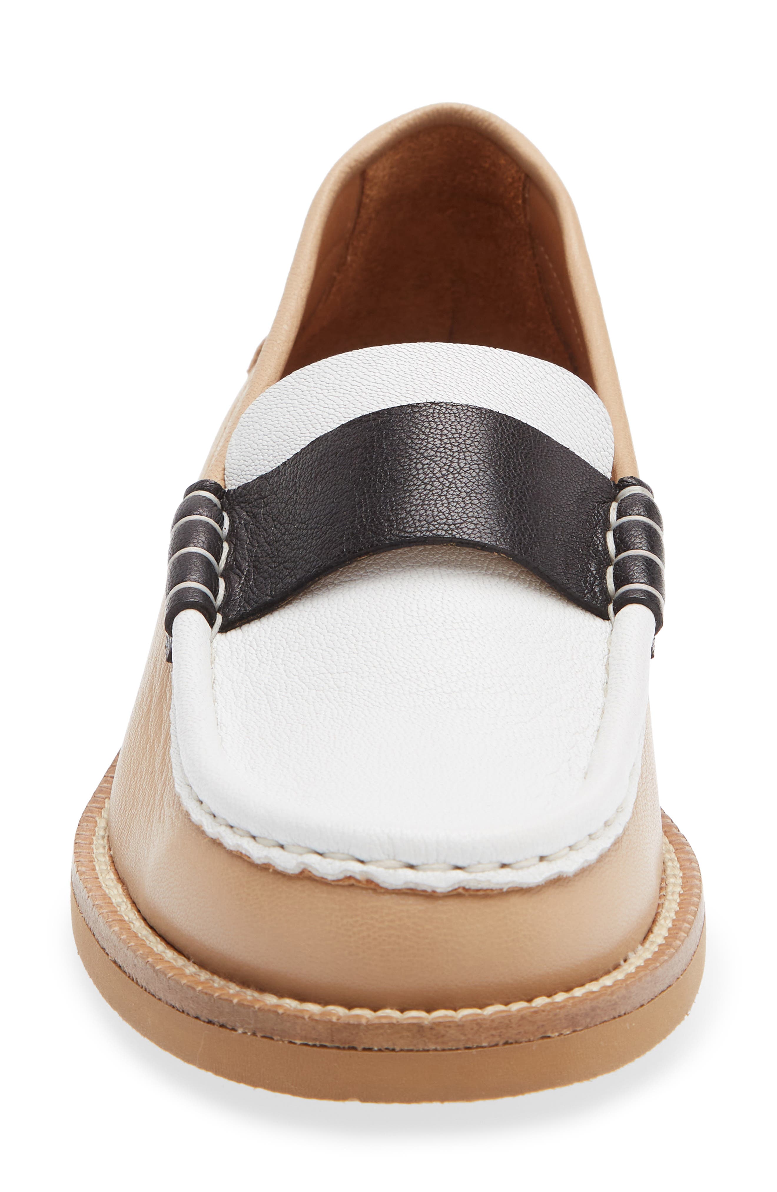 Pedro Garcia Stina Loafer, Alternate, color, Oat