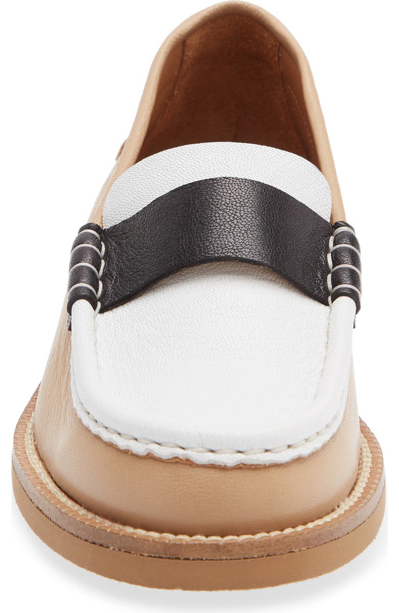 Pedro Garcia Stina Loafer, Alternate, color, Oat
