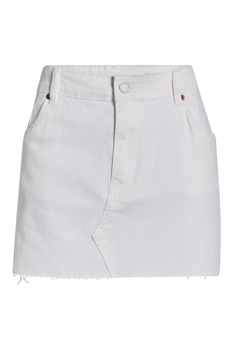 The Micro Mini Denim Skirt, Alternate, color, SEE YOU AGAIN