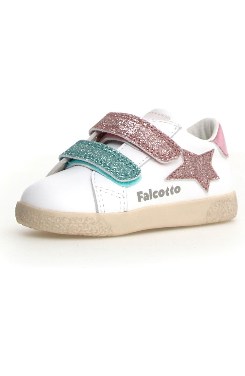 Naturino Kids' Falcotto Alnoite Sneaker, Main, color, White-Pink