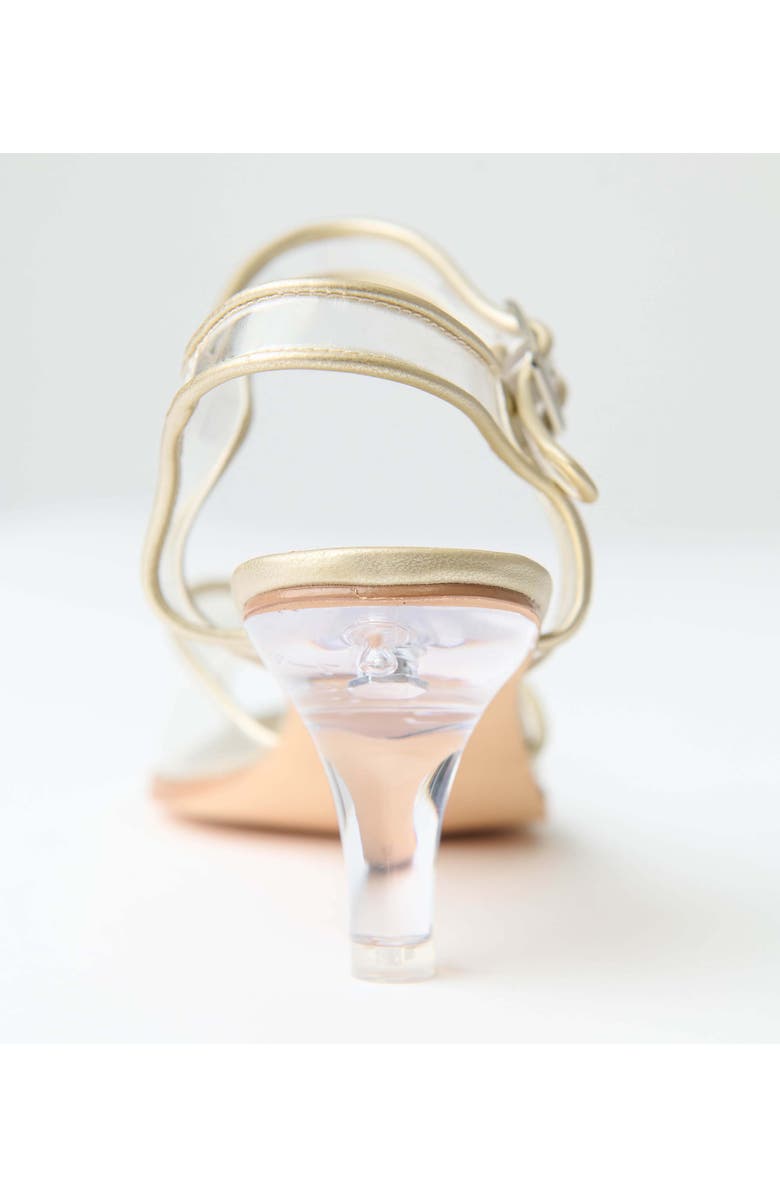 Unique Vintage 1940
s Rhinestone Kitten Heels, Alternate, color, Clear Rhinestone