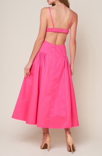 Drop Waist Midi Dress