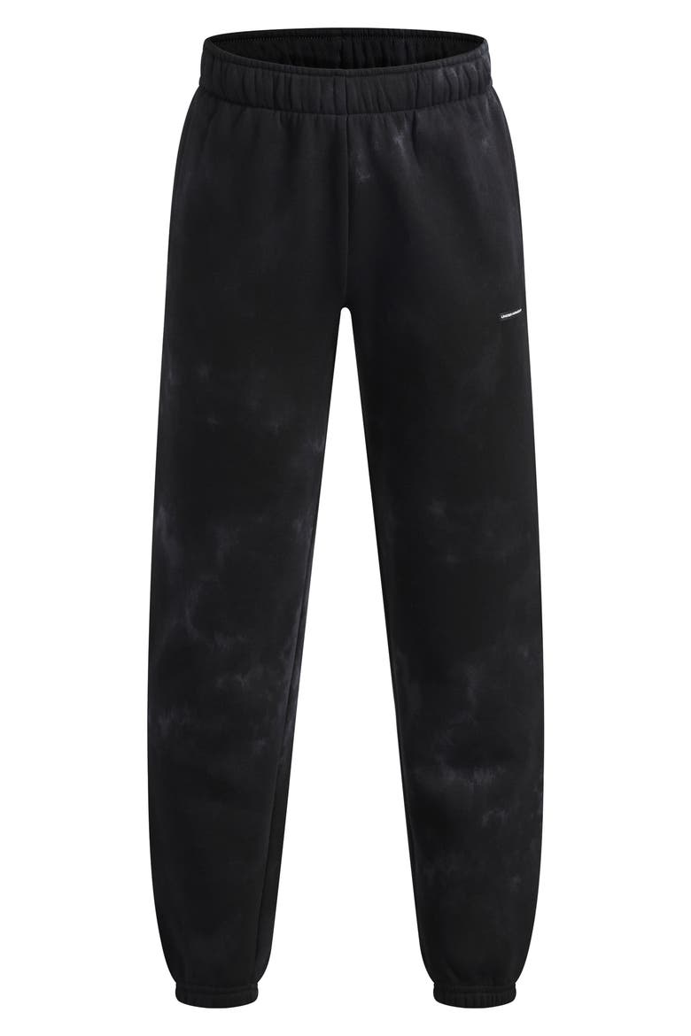 Kids' Icon Fleece Washed Joggers, Main, color, BLACK