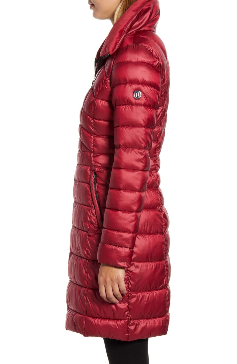 Bernardo Water Resistant Packable Puffer Coat, Alternate, color,