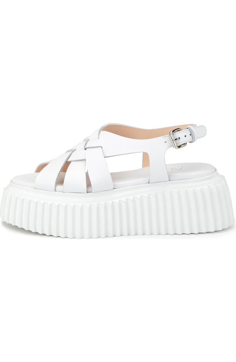 AGL Violante Platform Slingback Sandal, Alternate, color,