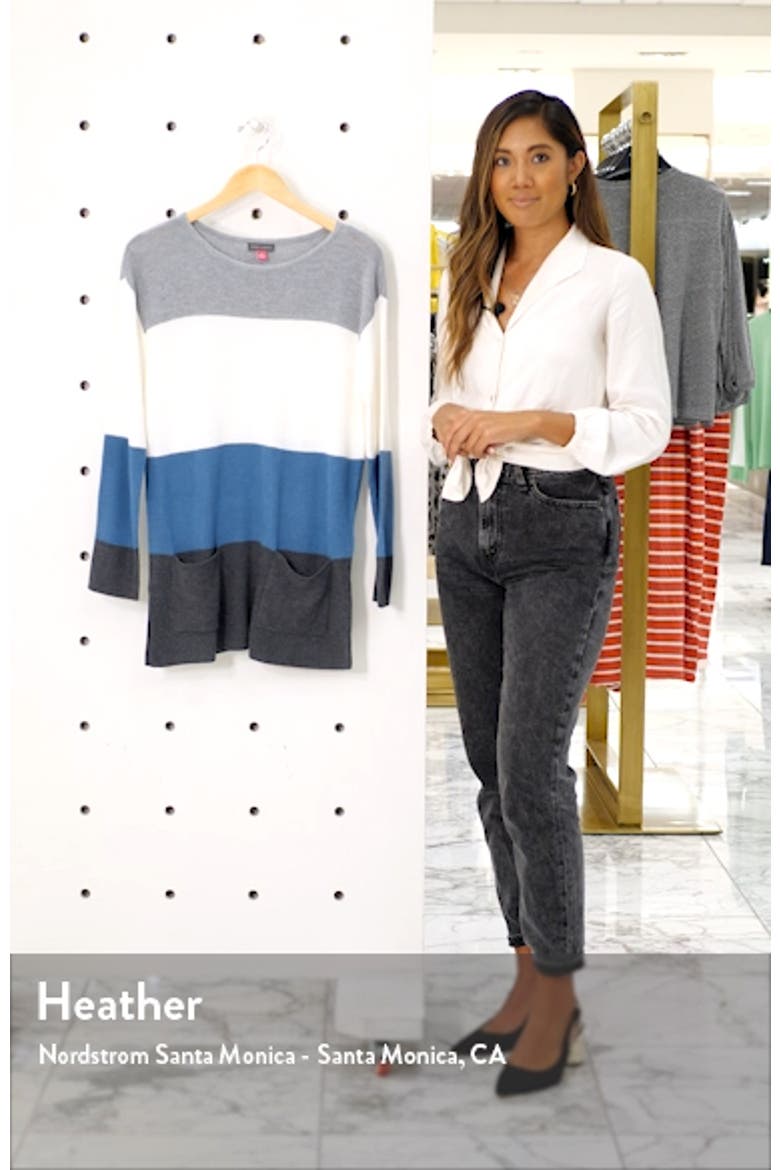 Colorblock Pocket Sweater video