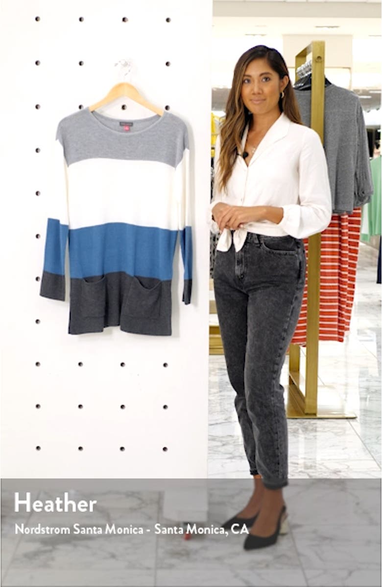 Colorblock Pocket Sweater, sales video thumbnail